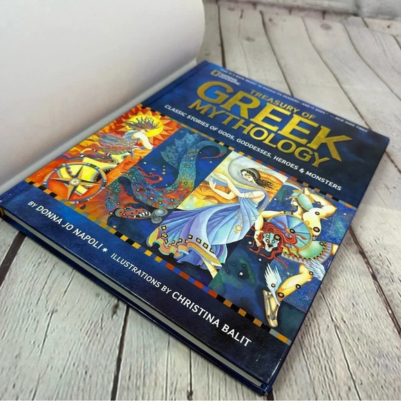 national geographic treasury of GREEK mythology book 2011 donna jo napoli - Picture 7 of 7